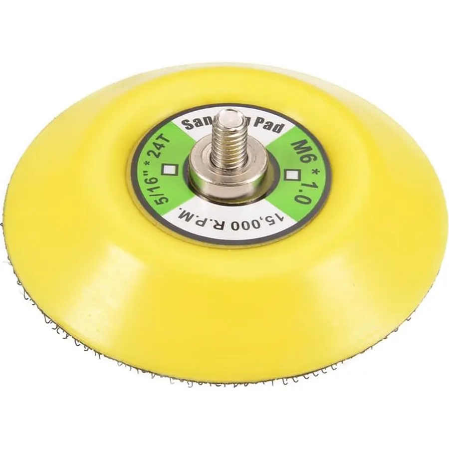 1Pc 3 Inch Hook and Loop Backing Sanding Pad M6 x1.0 Thread