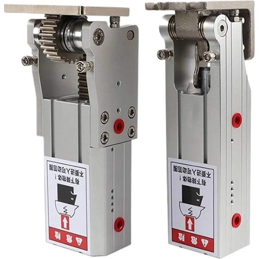 1pcs Manipulator Robot Arm Accessory Rotating Side Posture Air Cylinder HC/3240-4040/W90 Degree Flipping Pneumatic Cylinder(HC-3240TH)