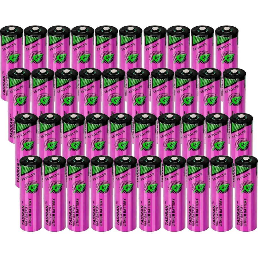 (40 Pcs) 2400mAh 3.6V SL-360 TL-5903 Battery for Tadiran TL-5903 3.6V AA Battery