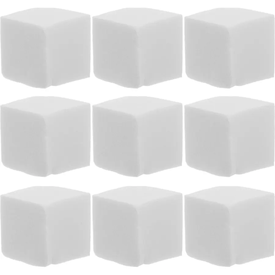 50pcs Mini Nail Buffer Sponge Blocks Multi-sided Makeup Blenders