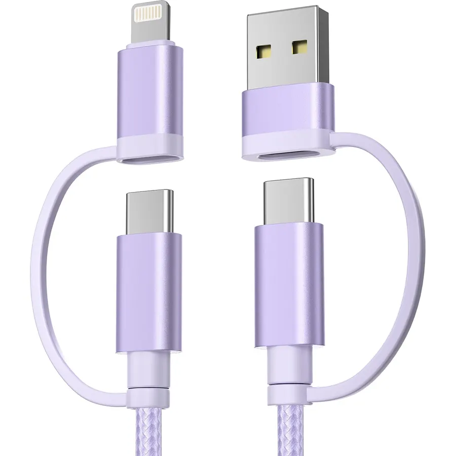 Basesailor 4 in 1 USB C to USB C Cable 10ft iPhone 16 15 14 Mini Plus Max
