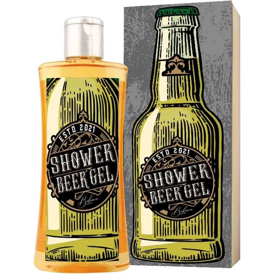 Bohemia Gifts Beer Shower Gel Gift Box