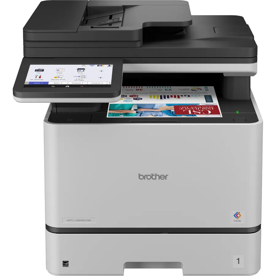 Brother MFC-L8930CDW Business Color Laser All-in-One Printer with Duplex Print, Scan, Copy, Low-Cost Printing, and Advanced Security Features
