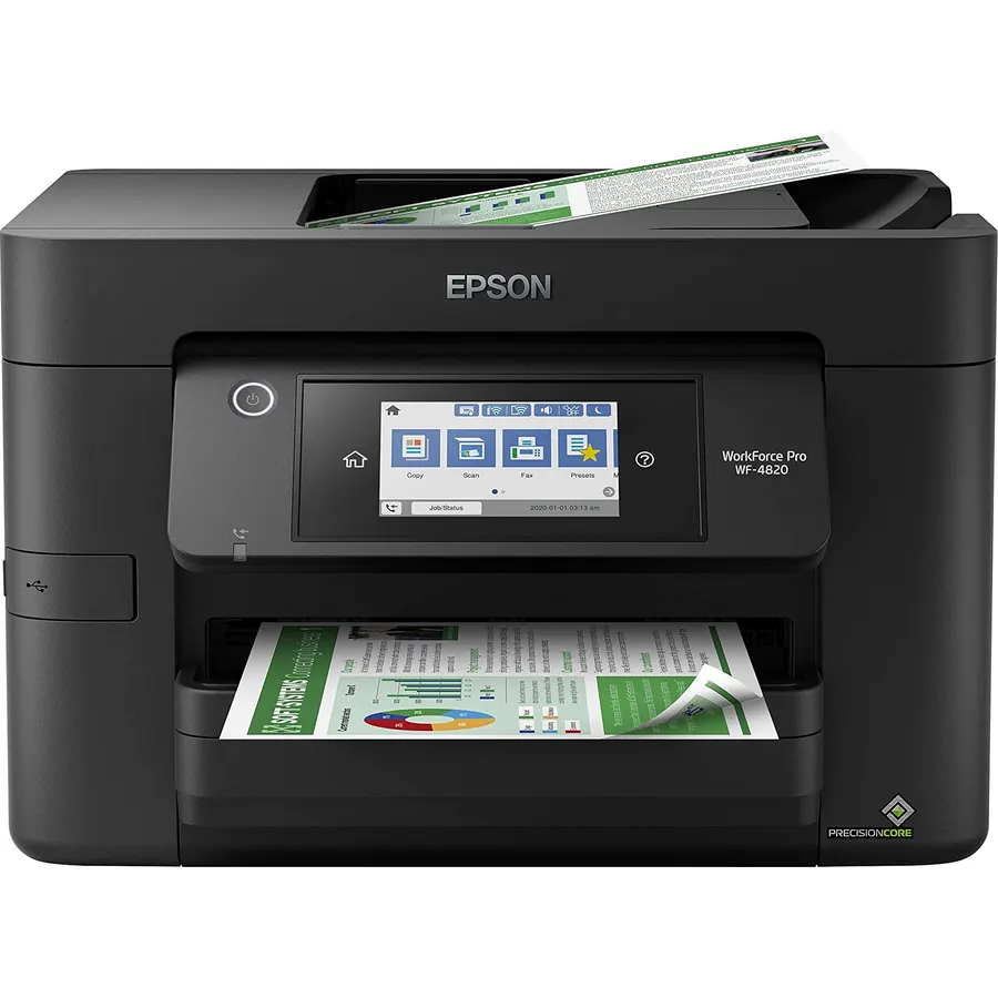 Epson Workforce Pro WF-4820 Wireless Color All-in-One Inkjet Printer