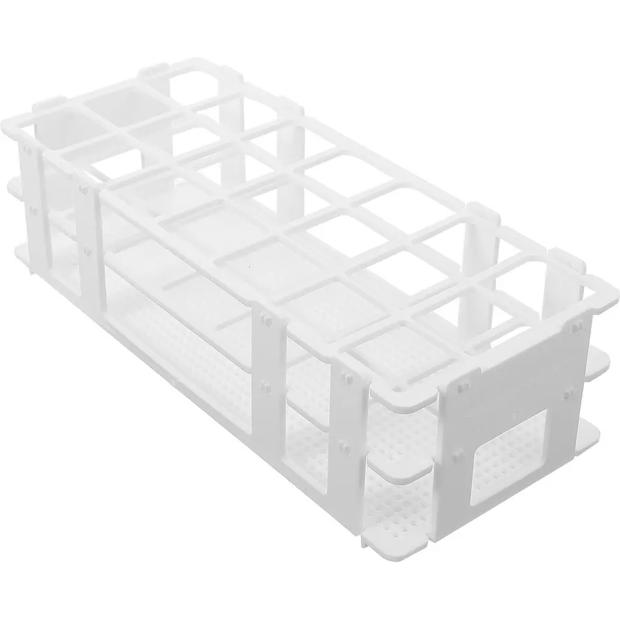 Hydroponic Glass Tube Rack Plastic Porous Stand for Plant Cuttings