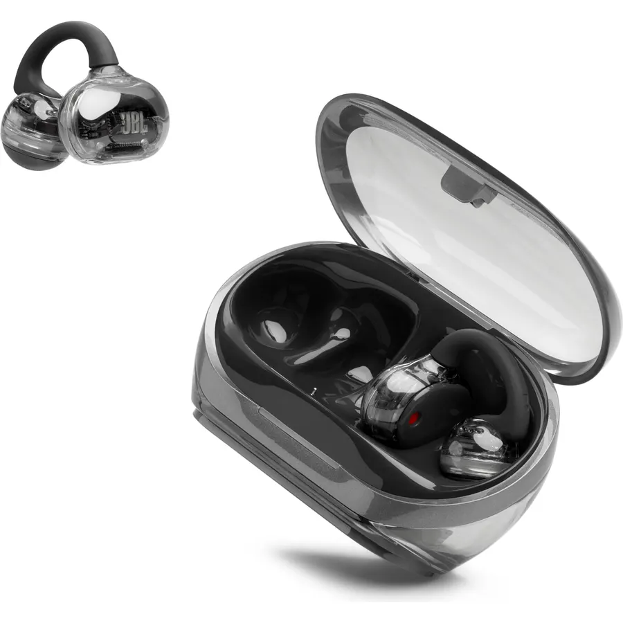 JBL Sense Lite True Wireless Open-Ear Headphones, All-Day Comfort, 4 Mics for Clear Calls, IP54 Water & Dust Resistant, 32H Total Playtime (Black)