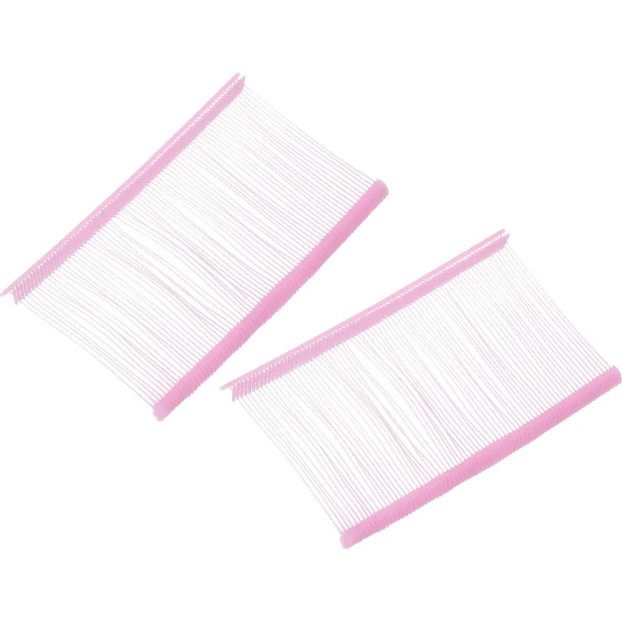 MECCANIXITY 1000 Pcs Standard Tagging Barb Fasteners, 2.2 Inch Pink Tagging Gun Fasteners Tagging Gun Refill Plastic Garment for Clothing Fine Stitch Price Refills Tag Label