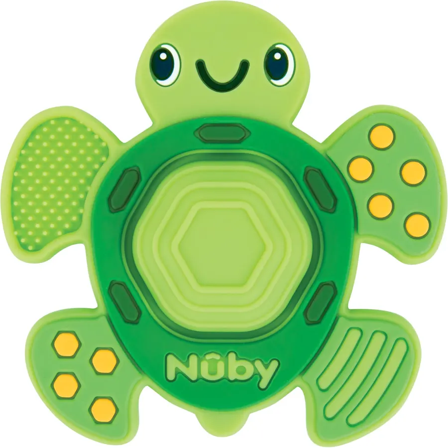 Nuby Teethe N' Pop Sensory Play Teether for Babies, 3M+