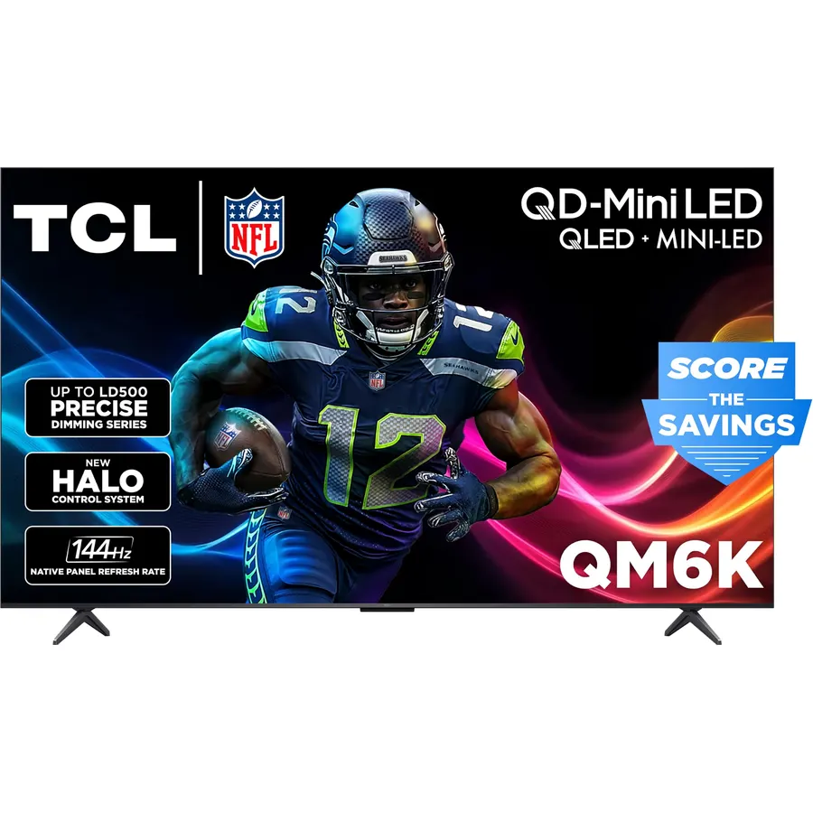 TCL 85 Inch Class QM6K Series | Mini LED QLED 4K HDR | 85QM6K, Latest Model | 120HZ-144HZ High Brightness Smart Google TV Dolby Atmos Onkyo Audio | Voice Remote Alexa Gaming Streaming Television